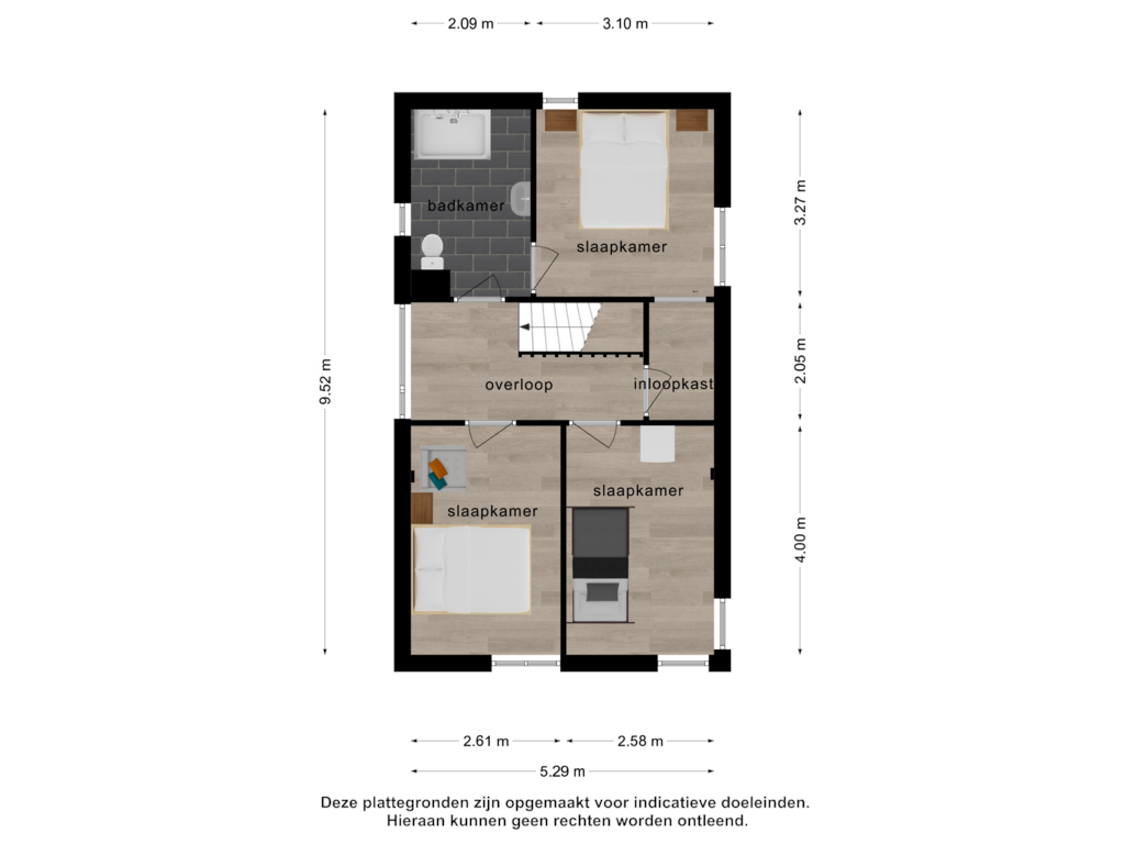 Bekijk plattegrond van 2e verdieping van Hof van Sint Pieter 7