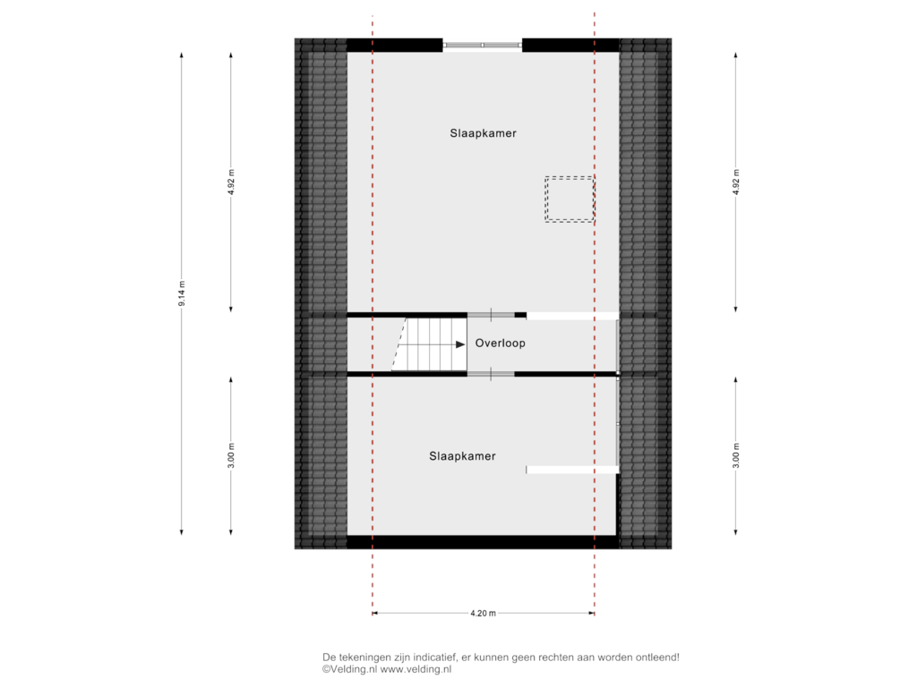 Bekijk plattegrond van Woonlaag 2 van Bergkloosterweg 84