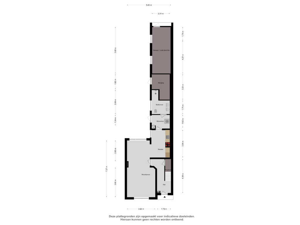 Bekijk plattegrond van Begane Grond van Axelsestraat 80