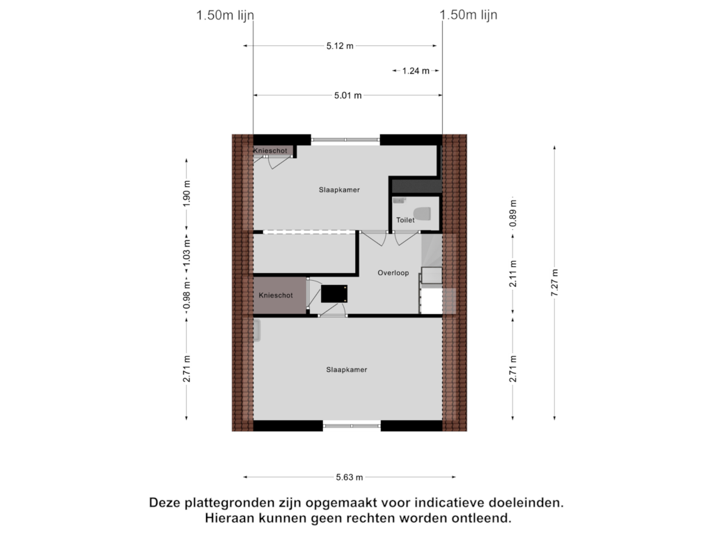 Bekijk plattegrond van Eerste Verdieping van Axelsestraat 80