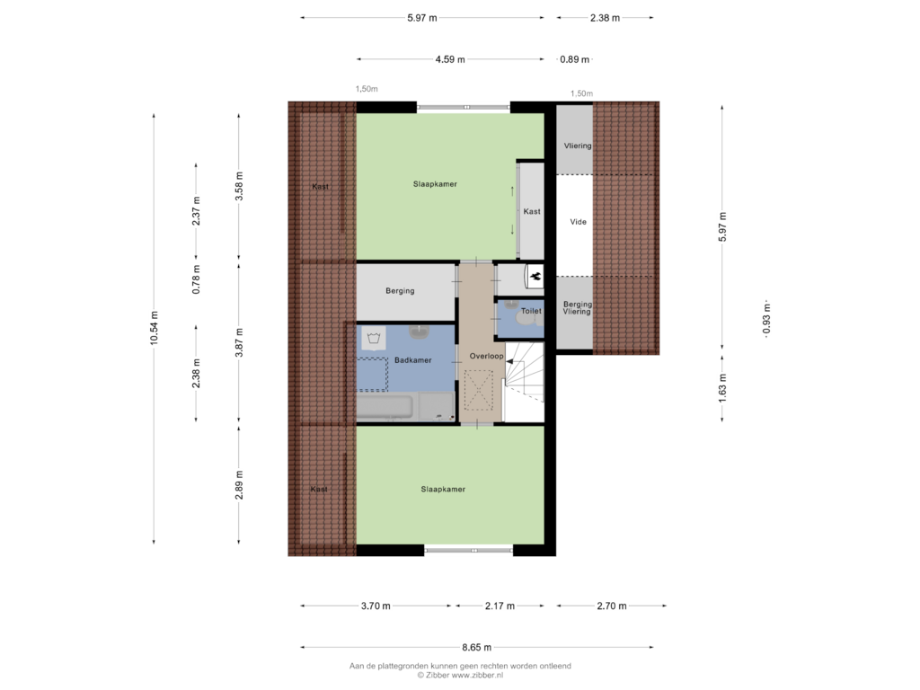 Bekijk plattegrond van Eerste verdieping van Schonauwen 47