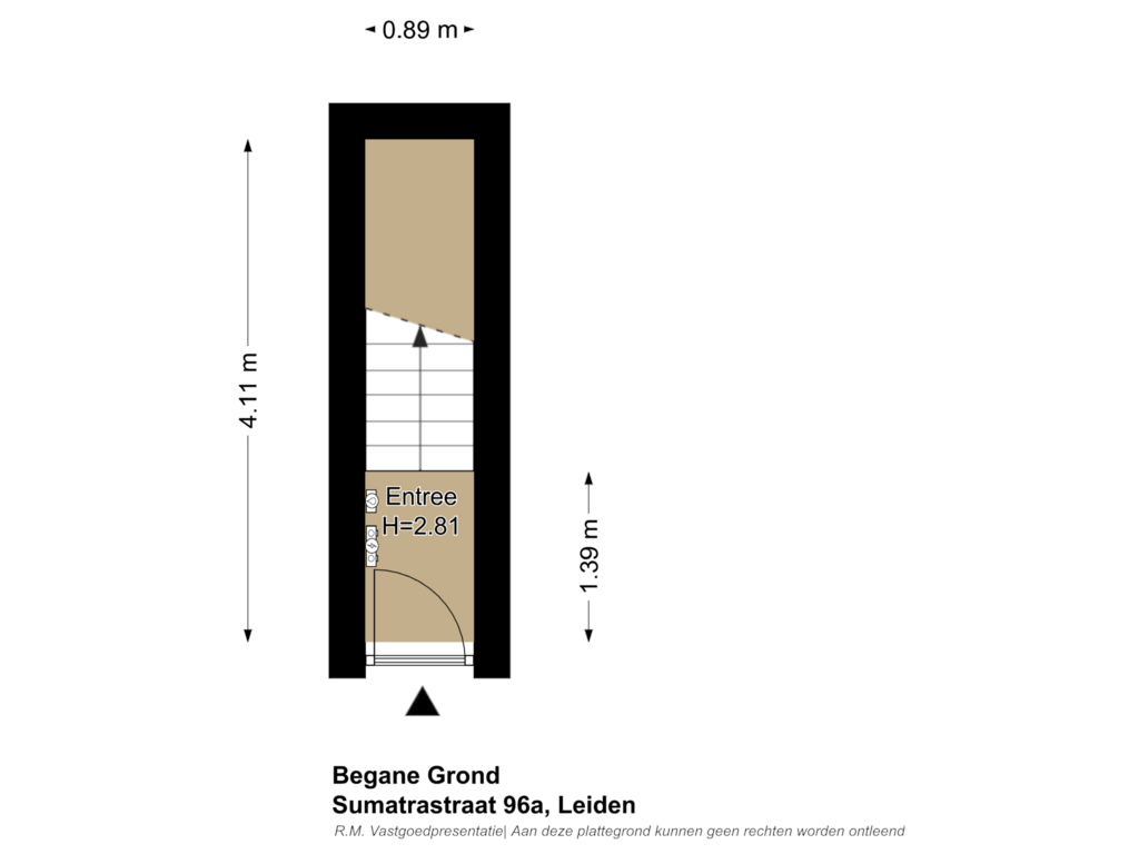 Bekijk plattegrond van Begane Grond van Sumatrastraat 96-A