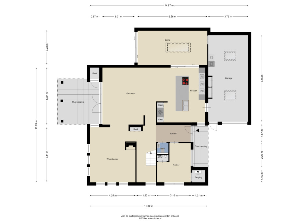 Bekijk plattegrond van Begane Grond van Hertog Jan van Beierenlaan 57