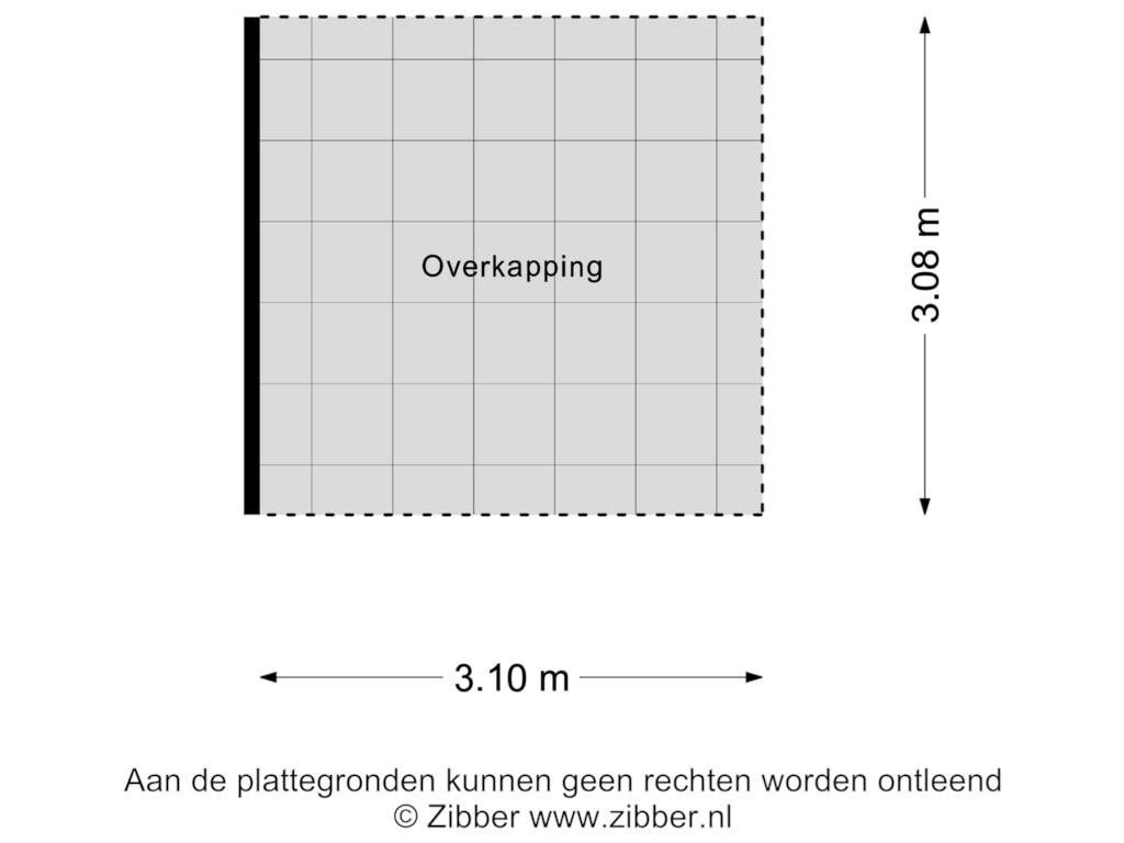 Bekijk plattegrond van Overkapping van Sint-Oedenrodeseweg 28