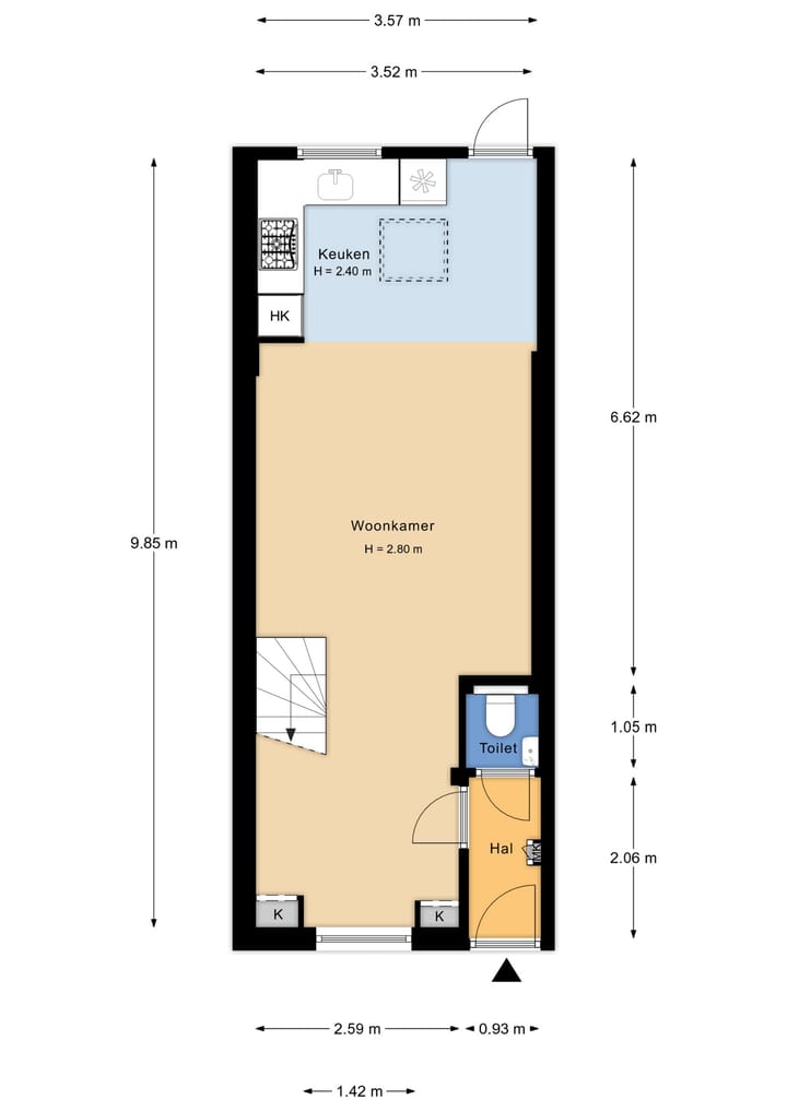 Foto 40 van Graswinckelstraat 68