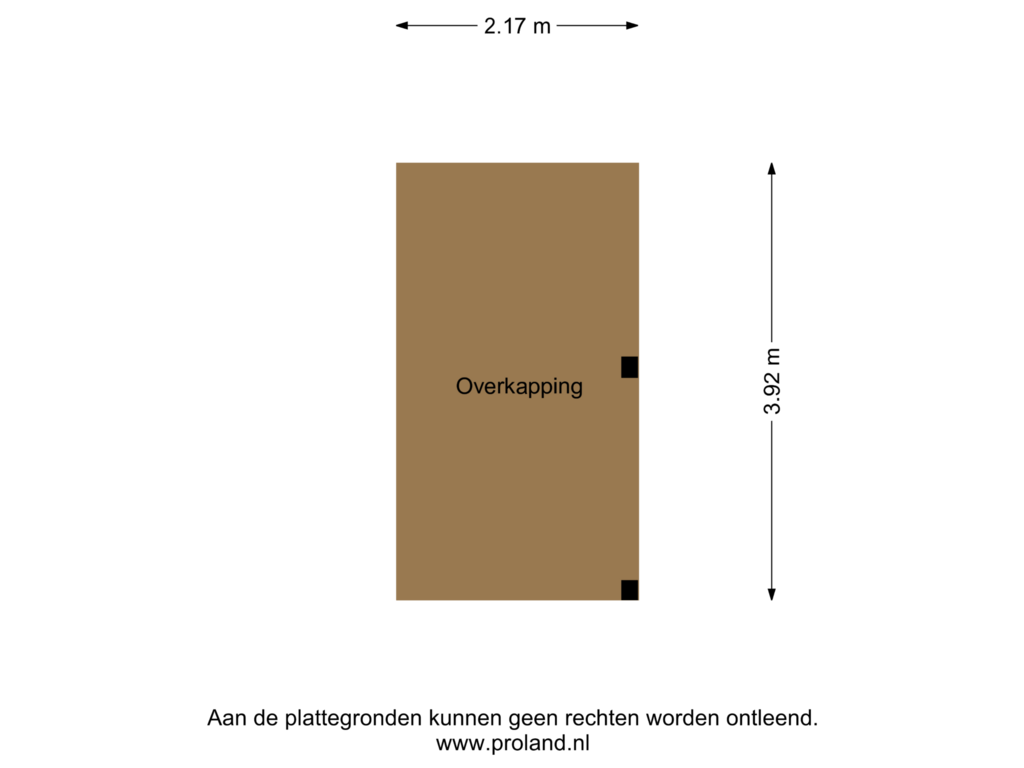 View floorplan of Overkapping of Sparrenlaan 3