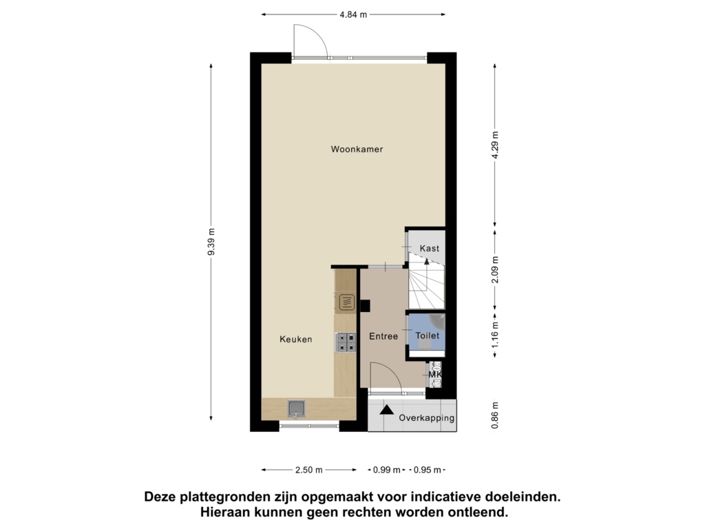 View floorplan of Begane Grond of Colorado 19