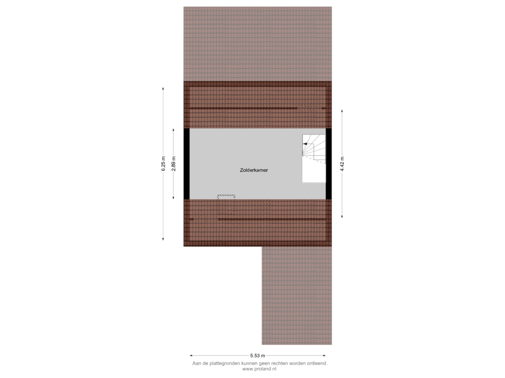 View floorplan of 2e Verdieping of Sneeuwvink 3