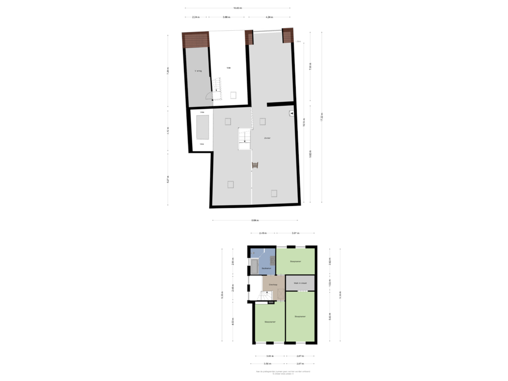 Bekijk plattegrond van Eerste Verdieping van Burgemeester Janssenstraat 74