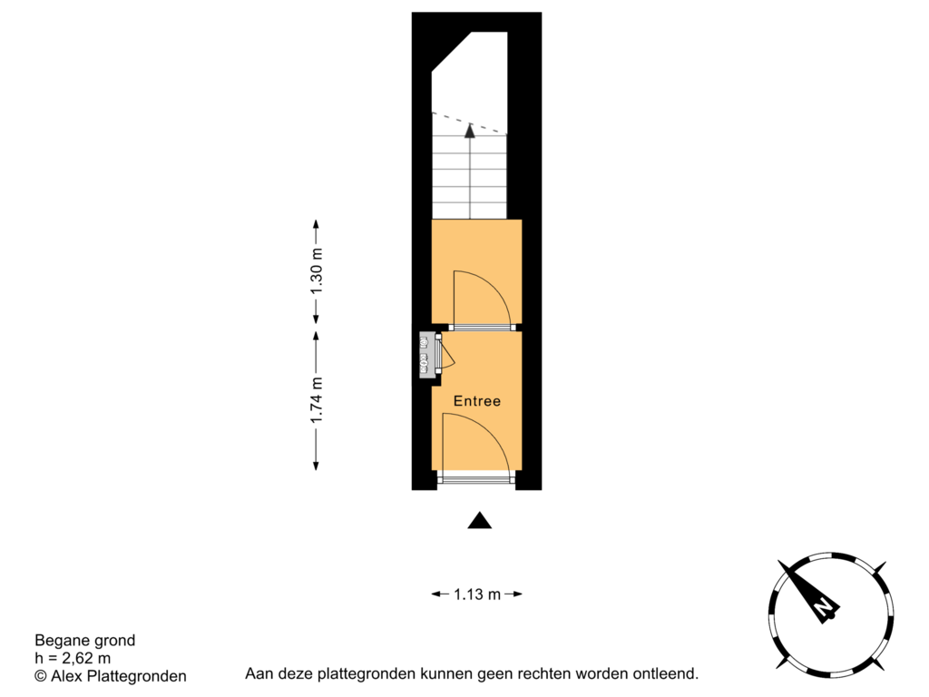 Bekijk plattegrond van Begane grond van Insulindeweg 256-A