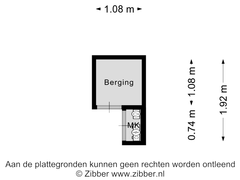 Bekijk plattegrond van Berging van IJdok 113