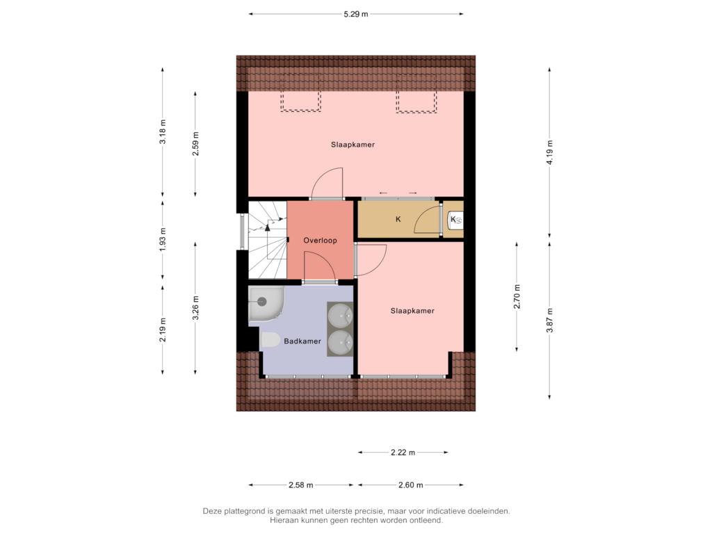 Bekijk plattegrond van 1e Verdieping van Voorne 19