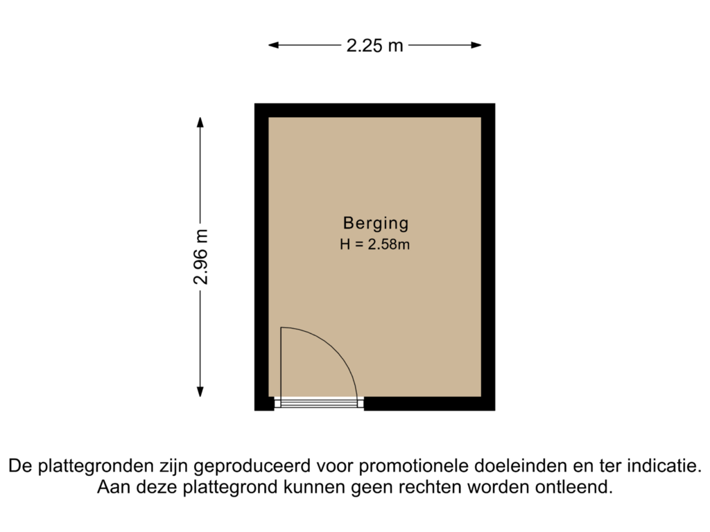 Bekijk plattegrond van Berging van Westervoorde 40