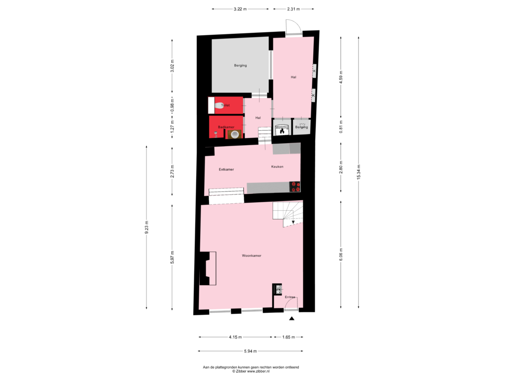 Bekijk plattegrond van Begane Grond van Hegebuorren 14