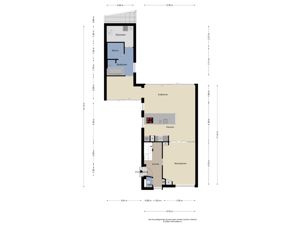 Bekijk plattegrond van Begane Grond van Ruys de Beerenbroucklaan 42