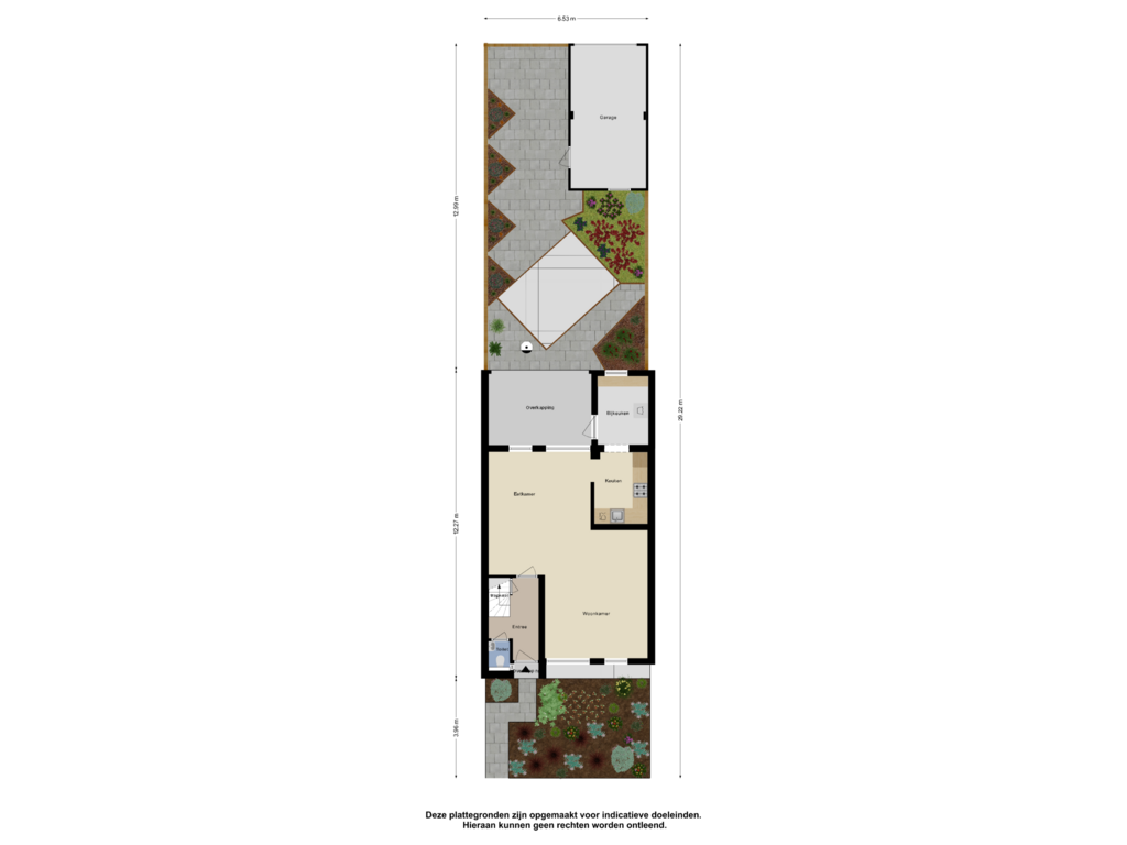 Bekijk plattegrond van Begane Grond Tuin van Zwaluwendonk 21