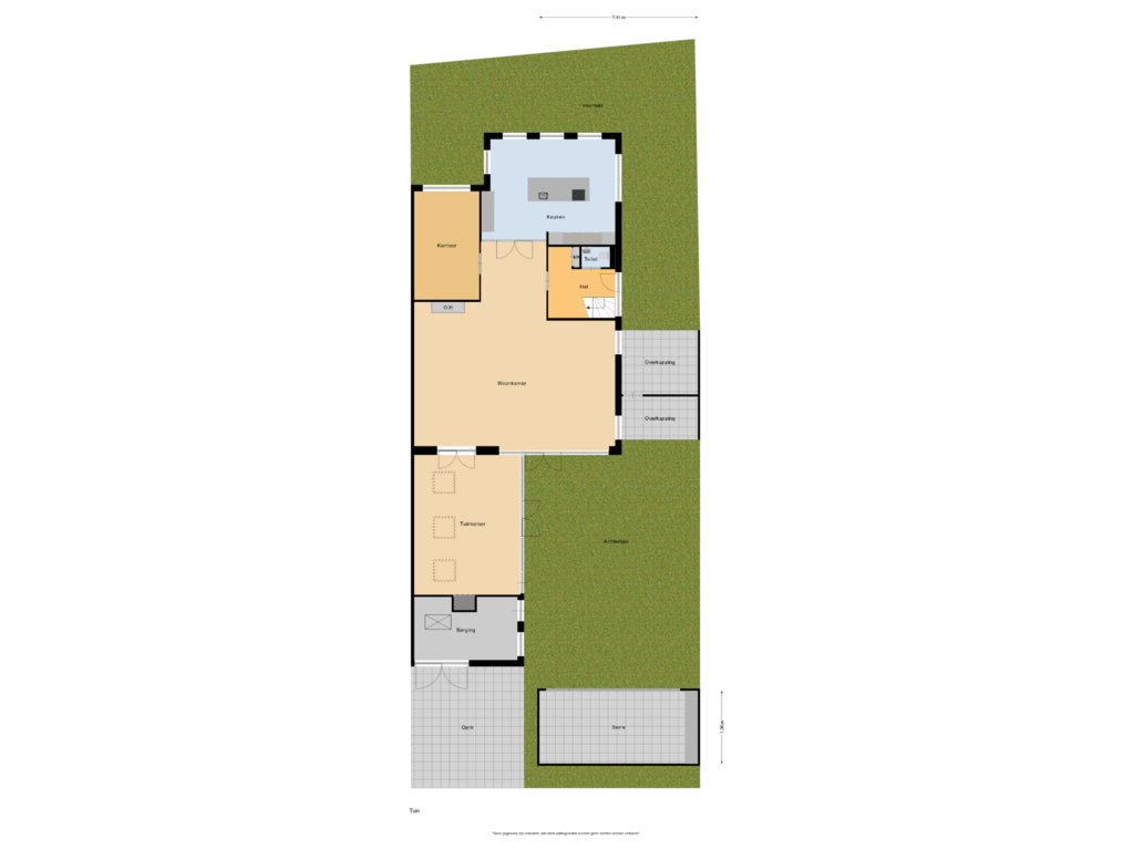 View floorplan of Tuin of Koekoek 10