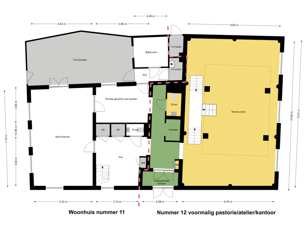 Bekijk plattegrond van Parterre van Kerkplein 11