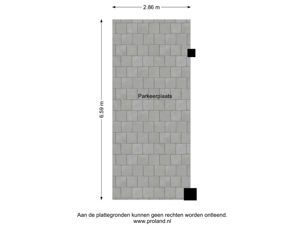 Bekijk plattegrond van Parkeerplaats van Nachtschade 160