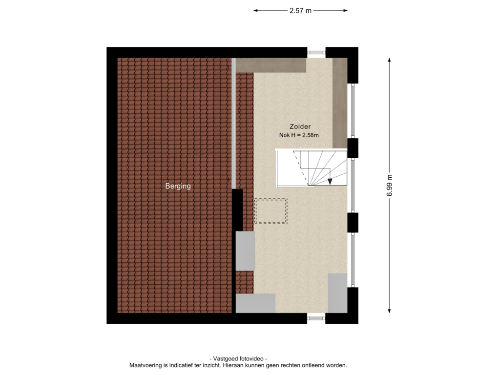 Bekijk plattegrond van 2e verdieping van Baesjoulaan 6