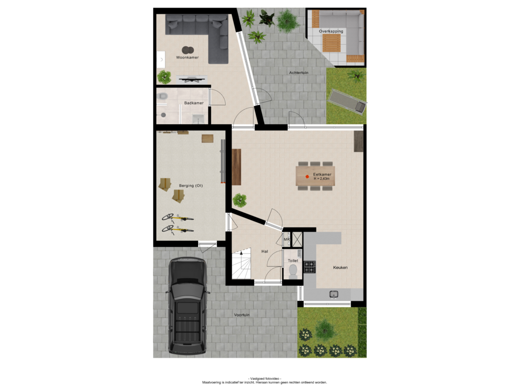 Bekijk plattegrond van Tuin van Baesjoulaan 6