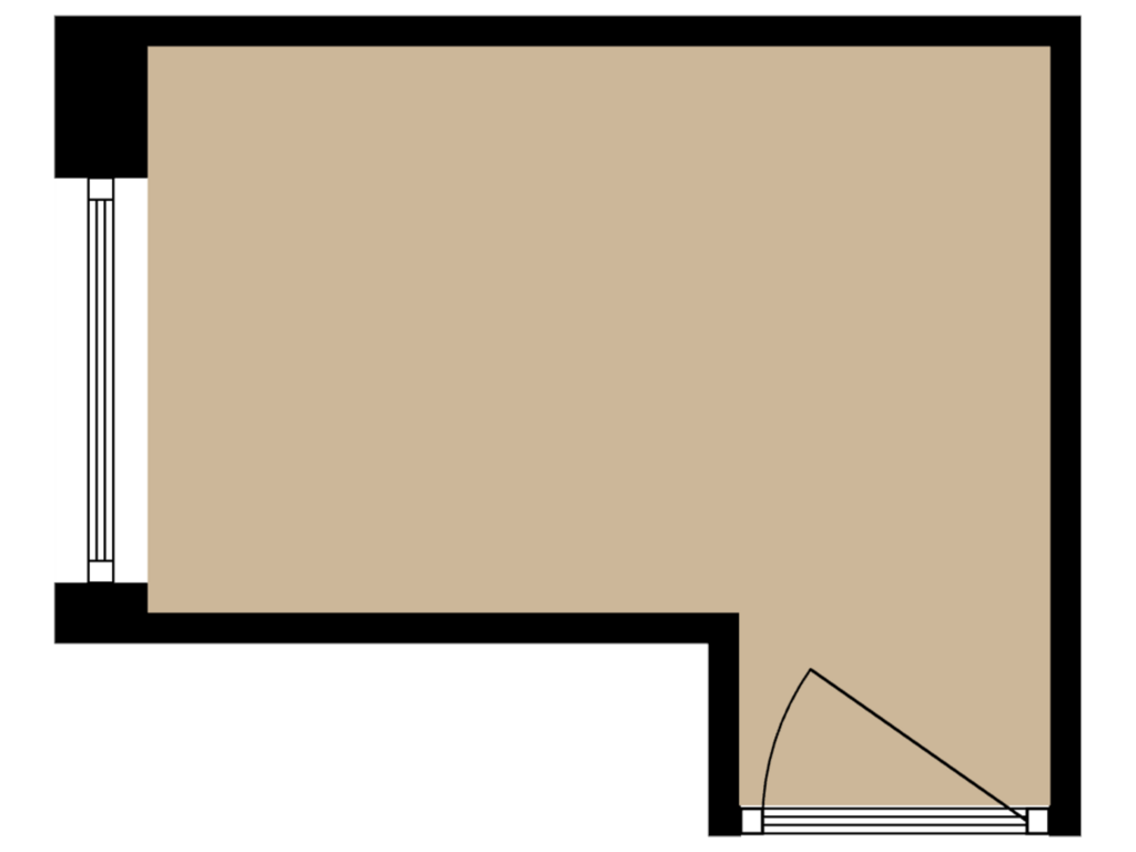 Bekijk plattegrond van Berging van Aert van Neslaan 433