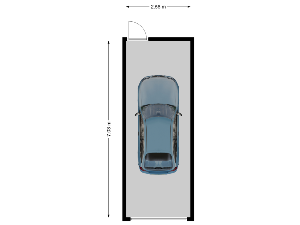 Bekijk plattegrond van Garage van Scottlaan 56