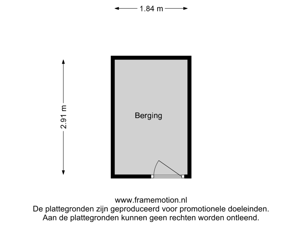 Bekijk plattegrond van Berging van Schipbeekstraat 90