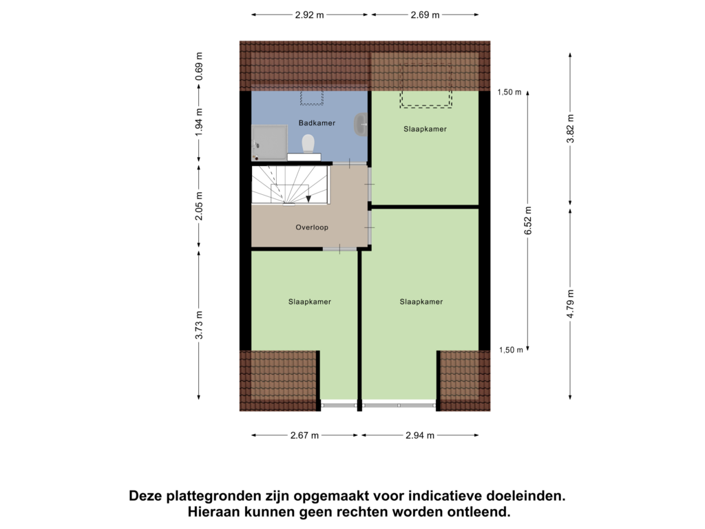 Bekijk plattegrond van Eerste Verdieping van Dissel 37