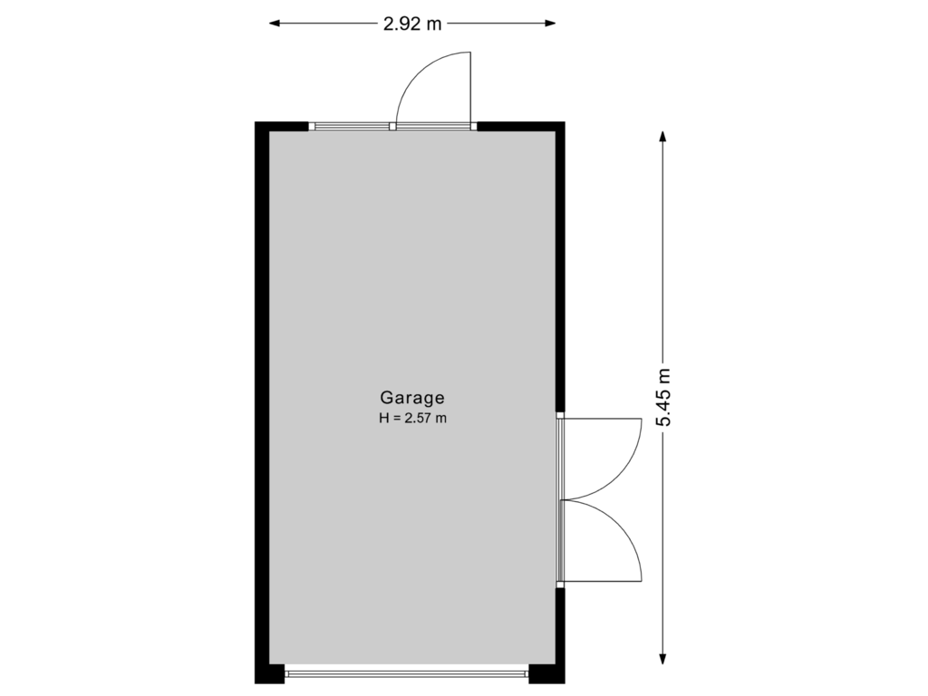 Bekijk plattegrond van Garage van Wingerd 90