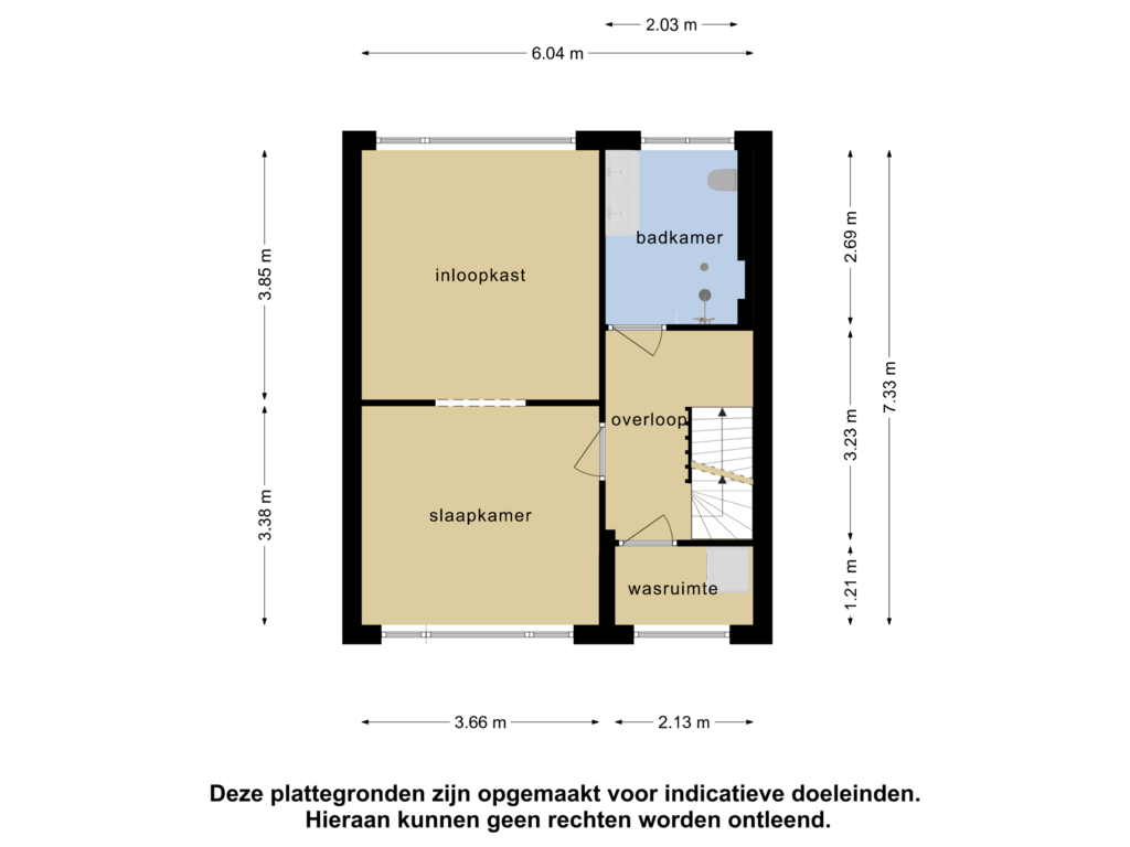 Bekijk plattegrond van 1e verdieping van Mr J R Thorbeckestraat 10