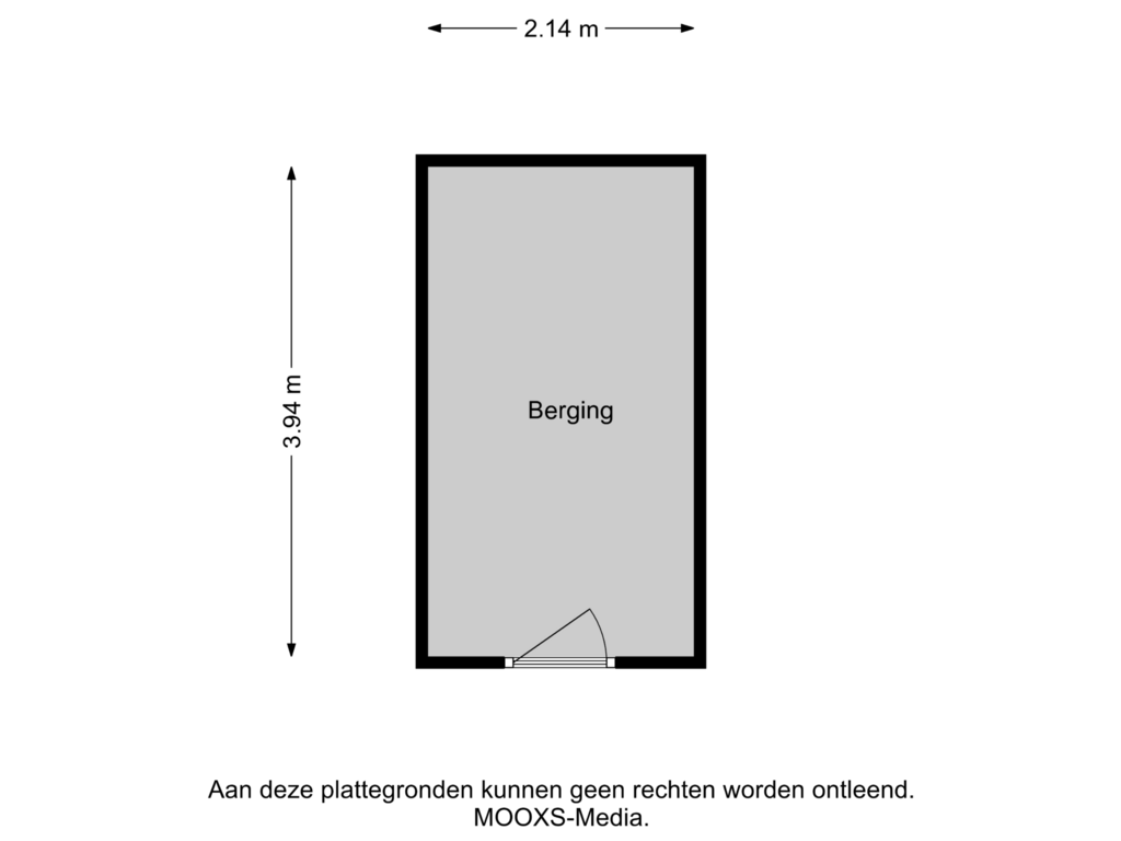 Bekijk plattegrond van Berging van Nieuwe Binnenweg 90-02L