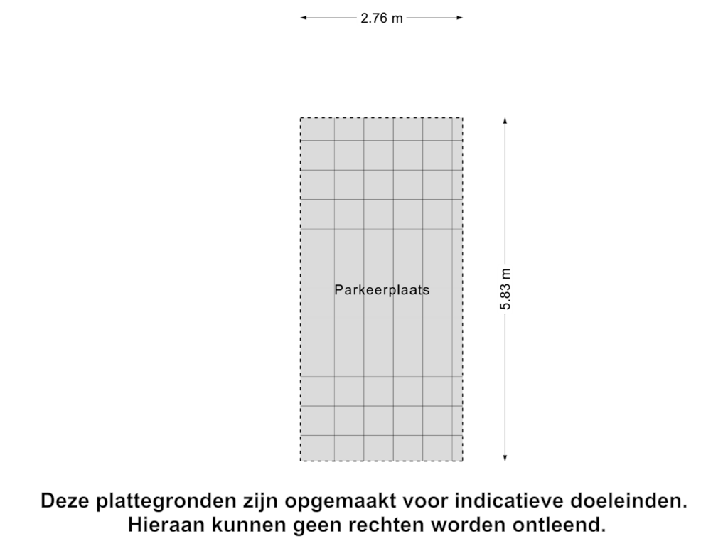 Bekijk plattegrond van Parkeerplaats van Burgemeester van Dijkeplein 54