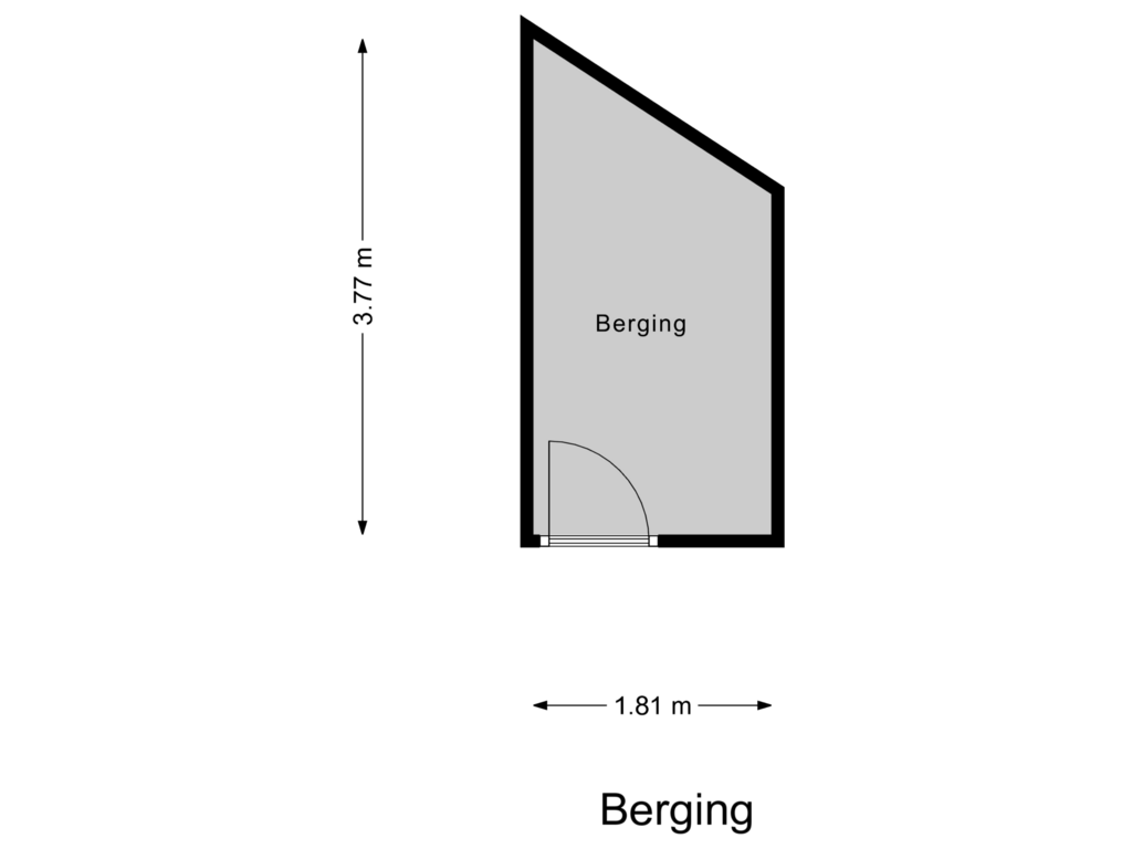 Bekijk plattegrond van Berging van Ankerplaats 68