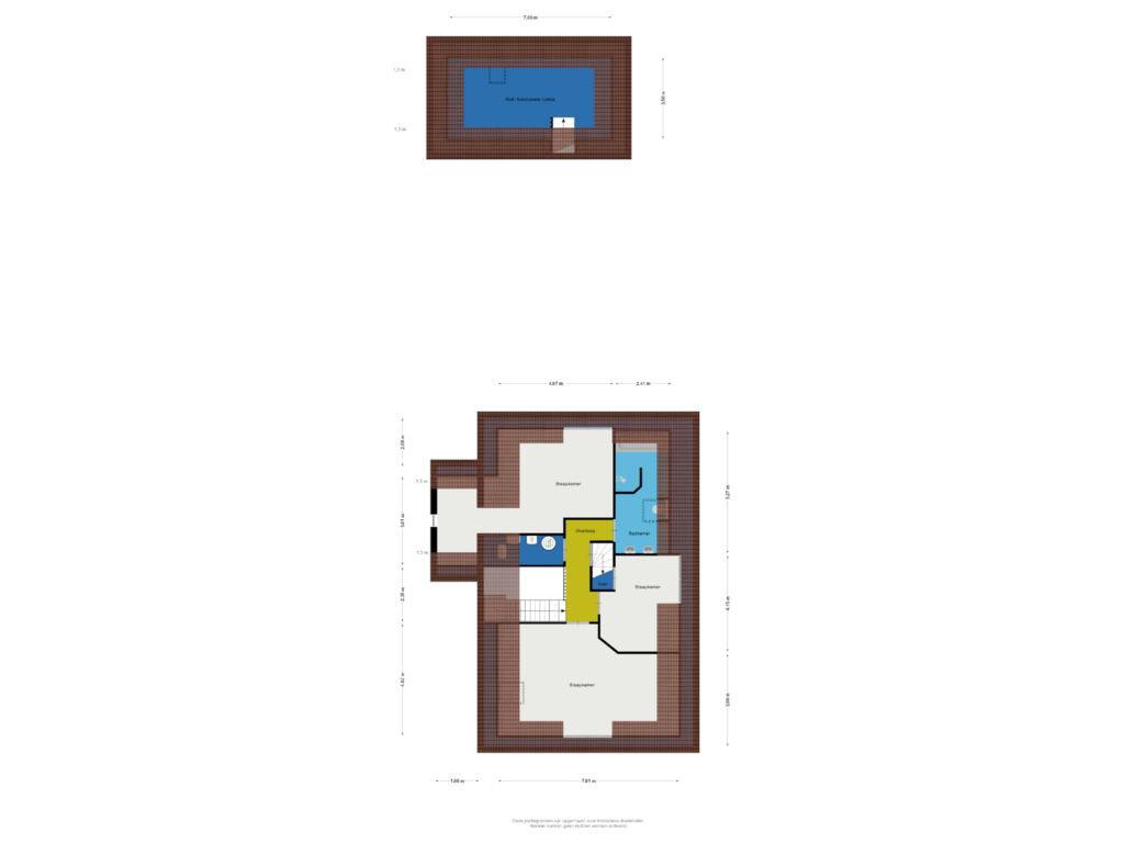 Bekijk plattegrond van 1e verdieping van Frieswijkerweg 4