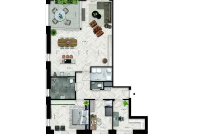 View photo 2 of Kraanbaan | het Schip | appartement B1 (Bouwnr. 12)