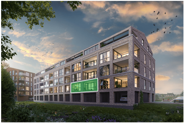 Foto 3 van Kraanbaan | het Schip | appartement B2 (Bouwnr. 8)