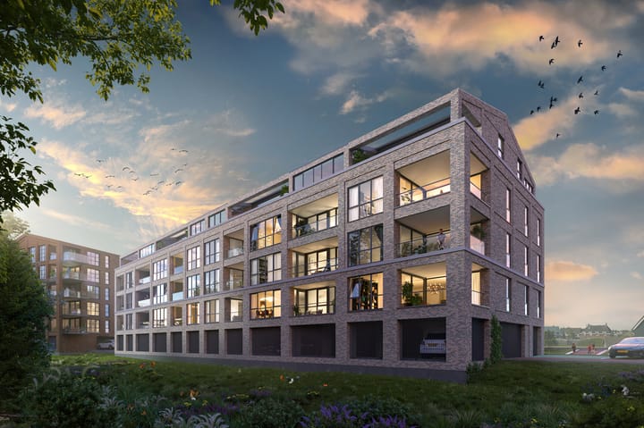 Foto 7 van Kraanbaan | het Schip | appartement B2 (Bouwnr. 14)