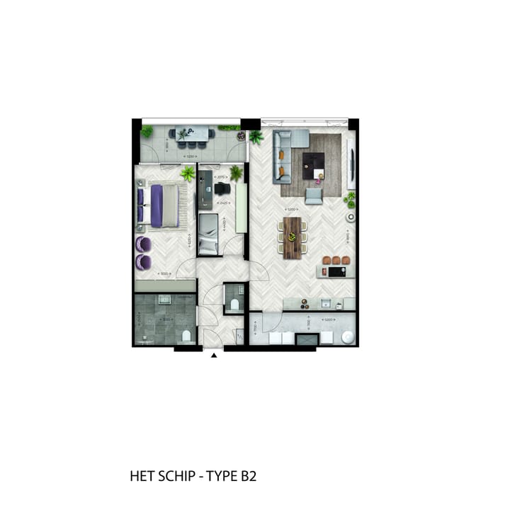 Photo 2 of Kraanbaan | het Schip | appartement B2 (Bouwnr. 17)