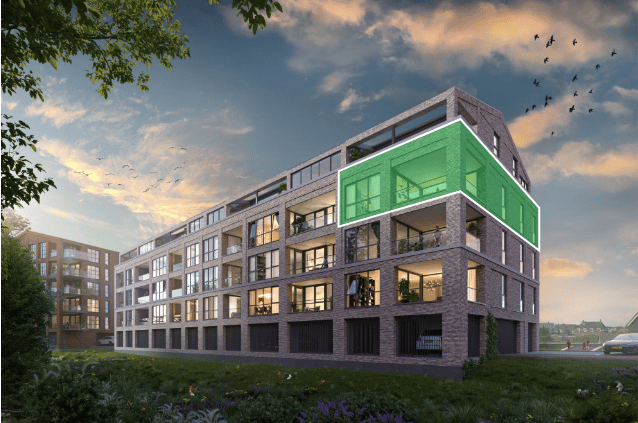 Foto 4 van Kraanbaan | het Schip | appartement B1 (Bouwnr. 19)