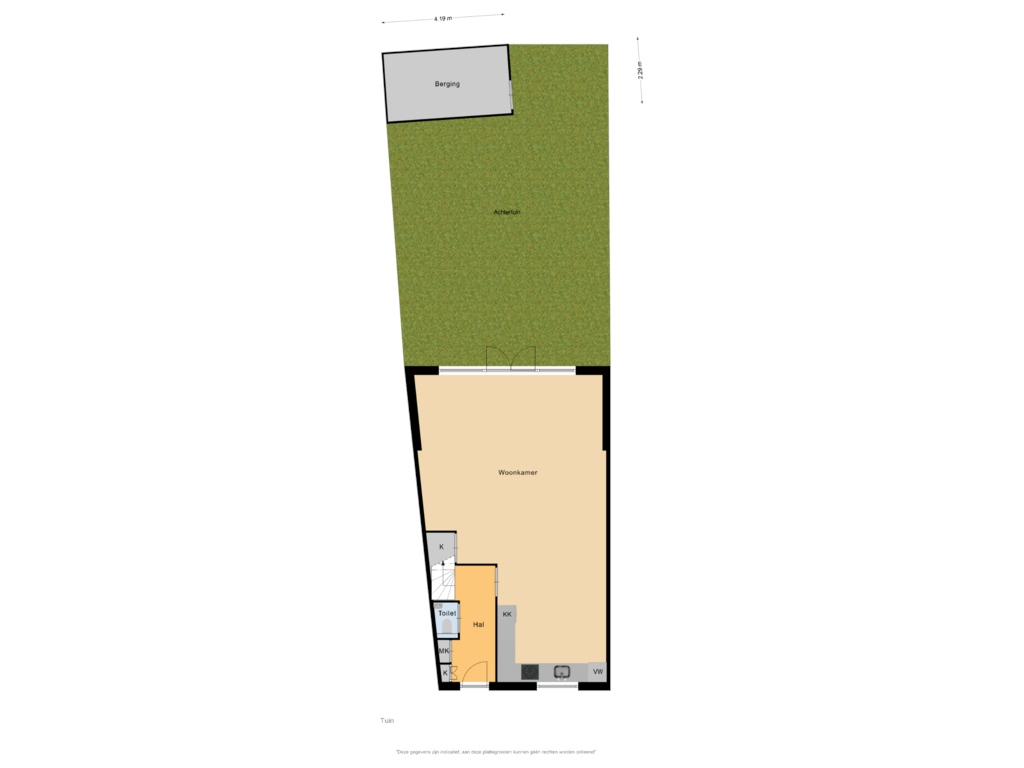 Bekijk plattegrond van Tuin van Vrije Heerlijkheid 53