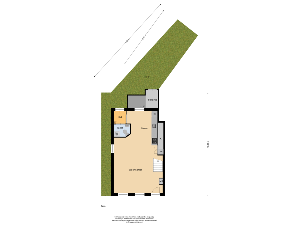 Bekijk plattegrond van Tuin van Oostzijde 262-C