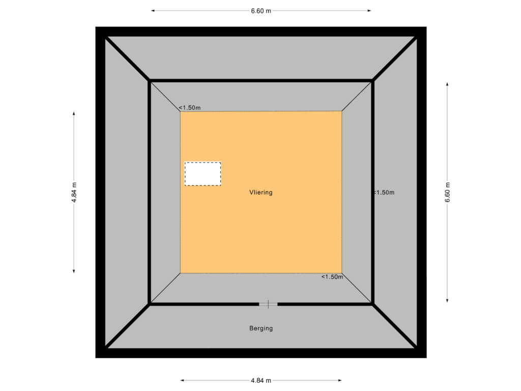 Bekijk plattegrond van Vliering van Het Loo 16