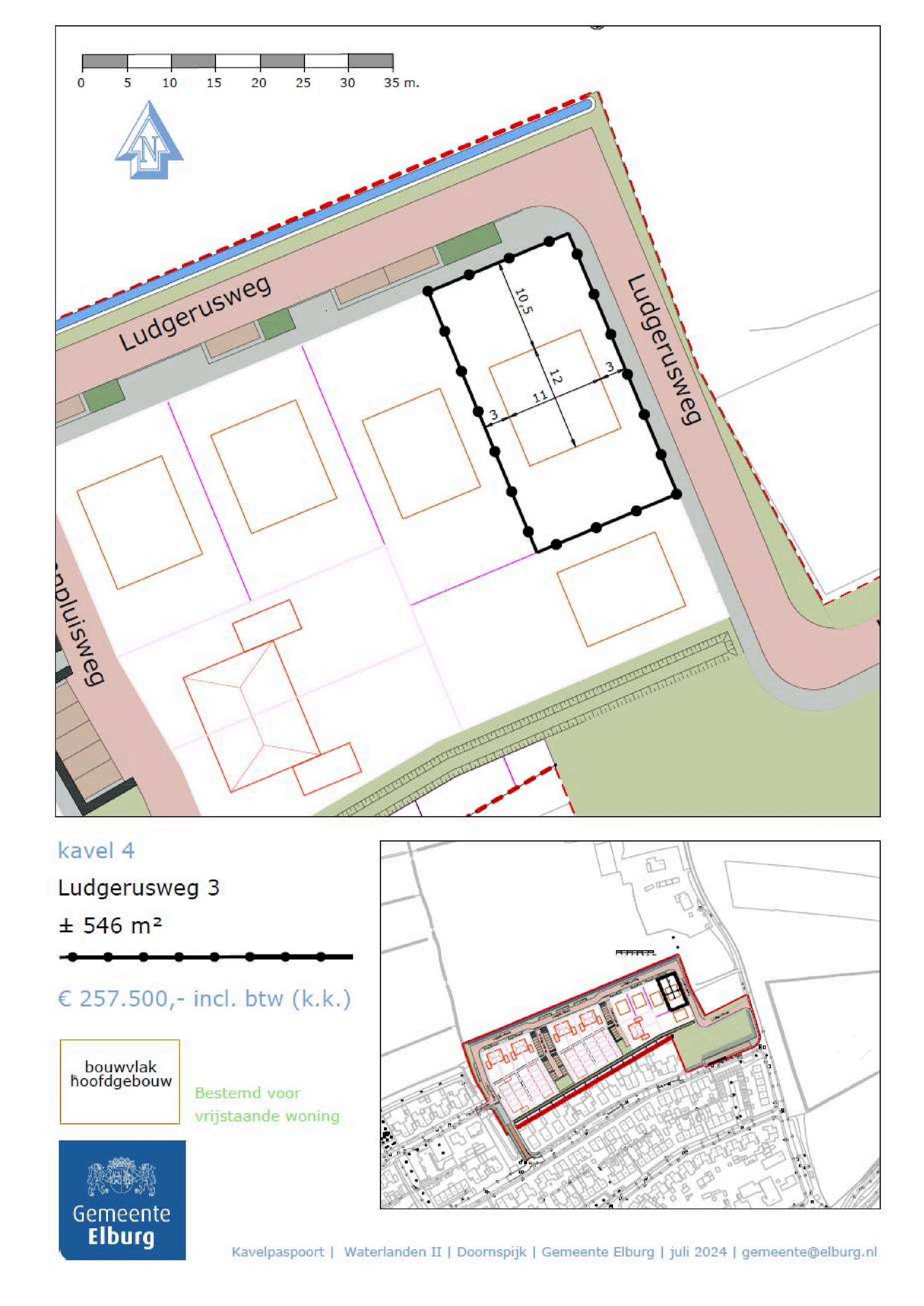 Kavels (Bouwnr. Kavel 4)  