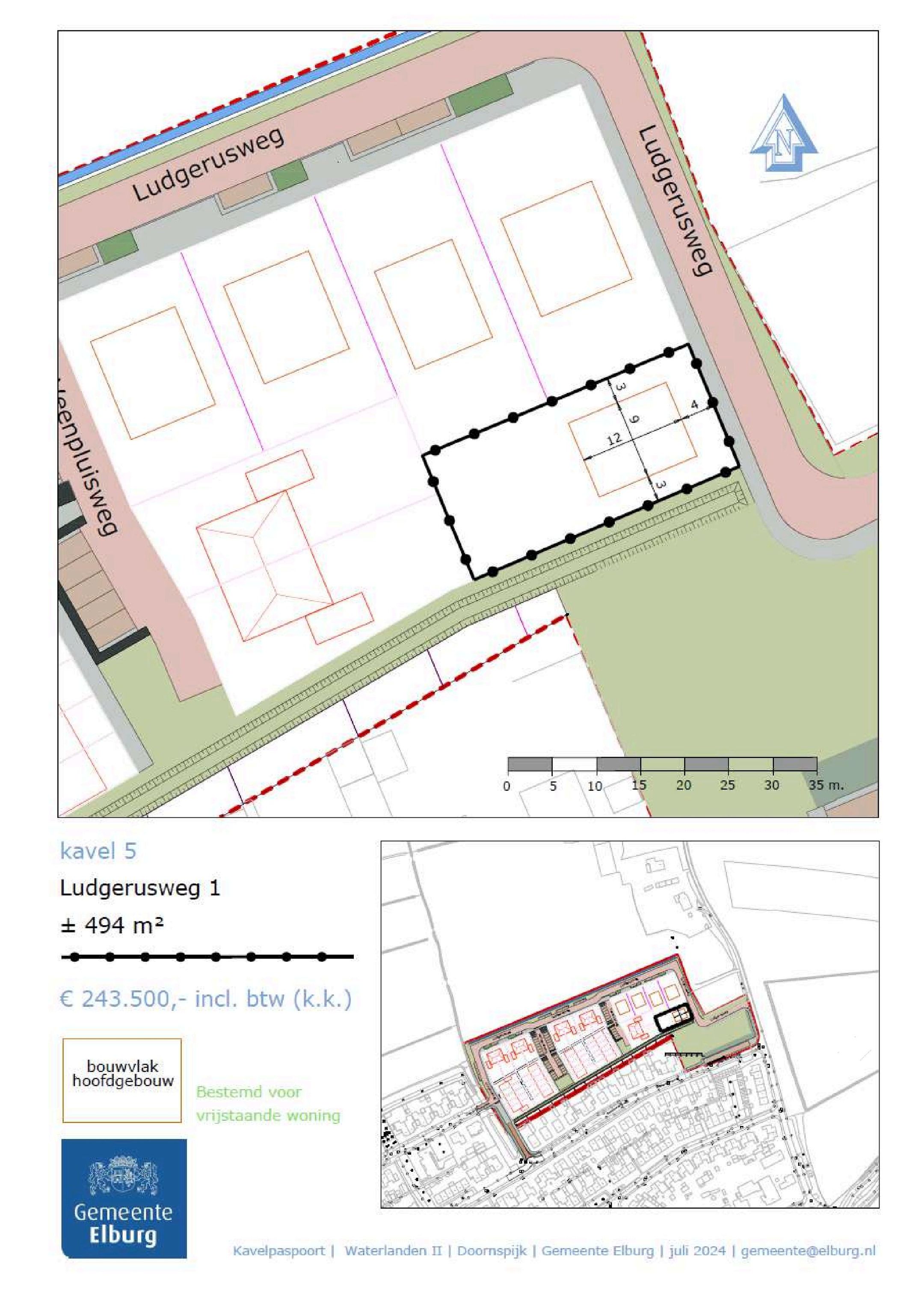 Kavels (Bouwnr. Kavel 5)  