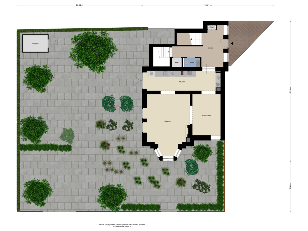 Bekijk plattegrond van Begane grond_Tuin van Pauluslaan 156