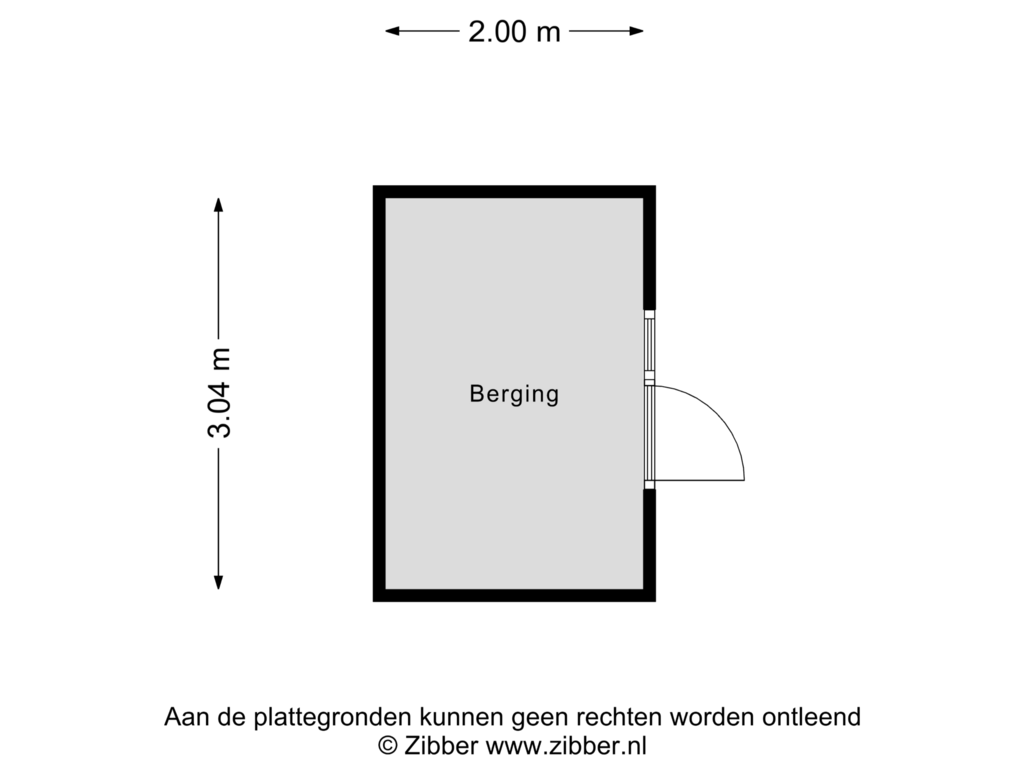 Bekijk plattegrond van Berging van Getijstroom 3