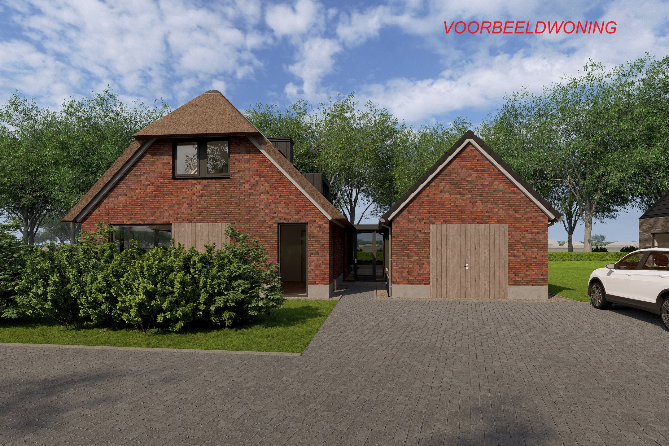 Foto 9 van Hondemotsweg, Wonen in het Veld (Bouwnr. Kavel I)