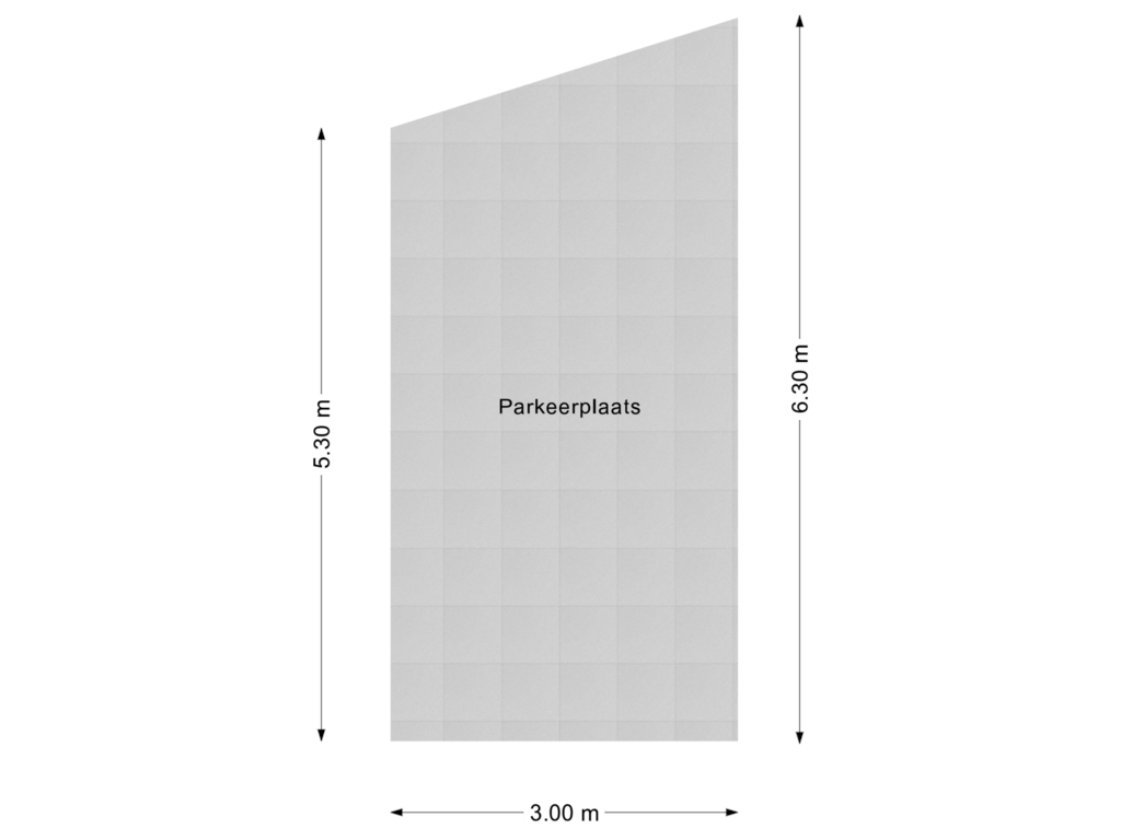 View floorplan of Parkeerplaats of Poolseweg 27-27