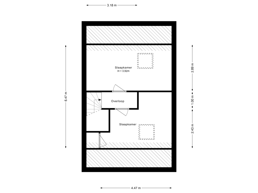 Bekijk plattegrond van 2e Verdieping van Anemoon 11